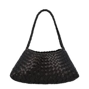 Dragon Diffusion Rosanna Leather Shoulder Bag, Black